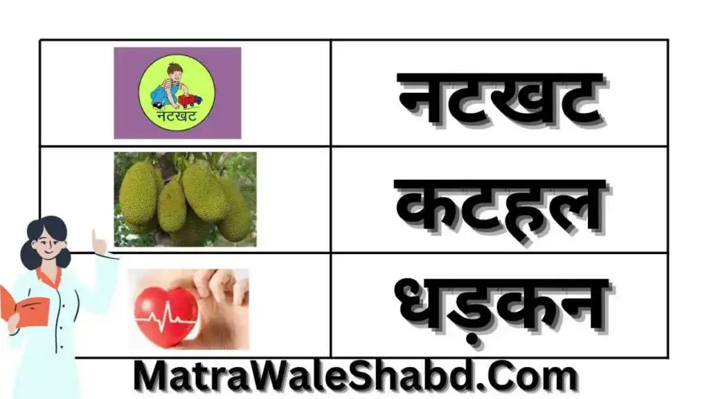 4 अक्षर वाले अ की मात्रा वाले शब्द - 4 Akshar Ki Matra Wale Shabd